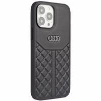 Audi tikros odos kietasis dėklas telefonui iPhone 13 Pro / 13 6.1 – juodas