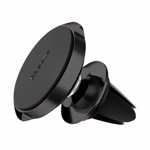 Automobilinis universalus telefono laikiklis Baseus SUER-A01 tvirtinamas ant ventiliacijos grotelių, magnetinis, juodas