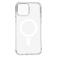 Anti Shock 1,5 mm Magnetinis dėklas iPhone 13 Pro Max 6,7" skaidrus didelė anga