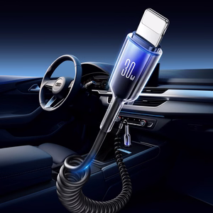 USB-C - Lightning kabelis Joyroom S-A43 30W 1.5m juodas