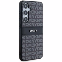 DKNY odinis Mono Stripe ir Metal Logo dėklas telefonui Samsung Galaxy S24 - juodas