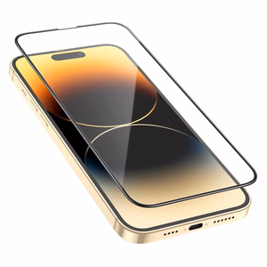 Borofone BF8 Diamond Armor 5D grūdintas stiklas iPhone 14 Pro (10 vnt. rinkinys)