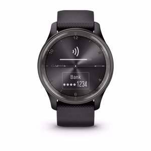 Garmin Vivomove Trend juodas išmanusis laikrodis