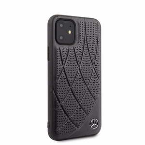 Mercedes Bow Line dėklas iPhone 12 mini - juodas