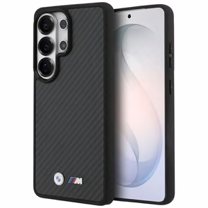 BMW Case for Samsung S26 Ultra BMHMS26L24CFMMK (Magnetic Kevlar W/ Logo) Black