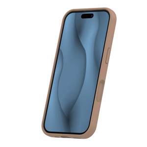 Silicone Thin Mag dėklas iPhone 17 6,3" rudas