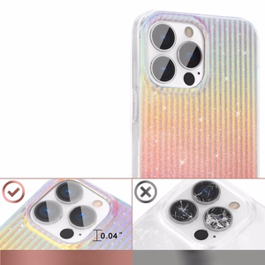 Kingxbar Travel Series prabangus elegantiškas dėklas telefonui iPhone 13 Pro oranžinis (Saulėlydis)