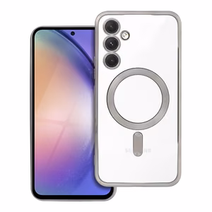 Чехол для Samsung A54 Electro Mag Cover совместимый с MagSafe титаново-серый