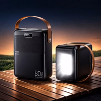 Išorinė baterija Power Bank Remax RPP-118 22.5W 80000mAh juoda