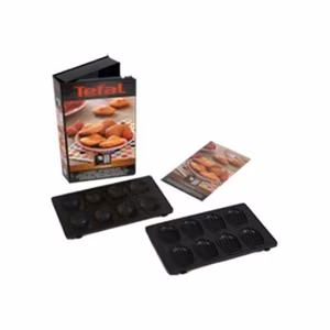 TEFAL XA801512 Madeleine sausainių kepimo plokštės, juodos