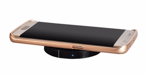 Belaidis indukcinis įkroviklis QI universalus - ROUND 01 tipas juodas (min. 2A)