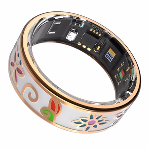 Forever Smartring Botanical SR-101 rožinis auksas dydis 8