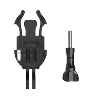 Kuprinės diržo laikiklis Telesin su 360° J formos laikikliu GoPro/Osmo Action kameroms (GP-BPM-005)