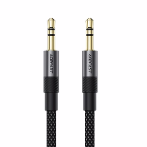 Acefast J10 AUX laidas mini jack 3.5mm 1m - juodas