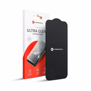 Forcell Apsauginis stiklas - iPhone 15 Pro Max (m) - juodas (m)