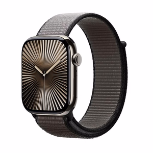 Crong Nylon sportinis Apple Watch dirželis, 44/45/46/49 mm, nakties pilka