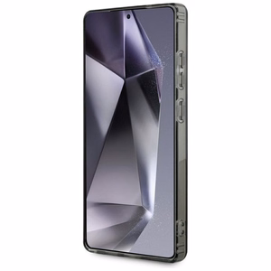 Guess Krištolai Spausdintas Klasikinis Logotipas Magnetinis Samsung Galaxy S25 Ultra dėklas juoda