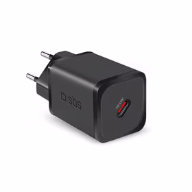 SBS TETRGAN1C45W 45W GaN USB-C sieninis įkroviklis su Power Delivery - juodas