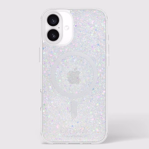 Kate Spade New York Protective MagSafe - Case for iPhone 16 Plus (Chunky Glitter)