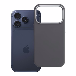 Dėklas, skirtas iPhone 18 Pro / 17 Pro Forcell F-Protect Frame Premium suderinamas su „MagSafe“ (spalva: pilka)