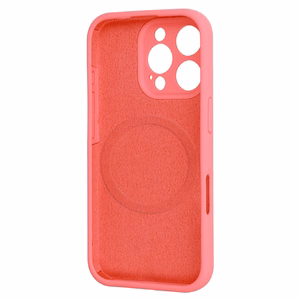 MagColor Pure dėklas telefonui Iphone 16 Pro raudonas