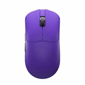 LEOBOG GM3 Purple Mouse with Charging Dock