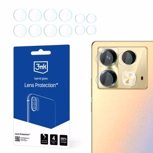3mk objektyvo apsauga™ hibridinis kameros stiklas Infinix Note 40 - skaidrus