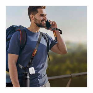 DUX DUCIS Outdoor Cross Body – kryžminė telefono dirželė – juoda