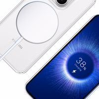 "3mk Armor MagCase" dėklas "Xiaomi 17" - skaidrus