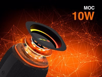 Tracer XtremeBeat Lite TWS Nešiojama Bluetooth kolonėlė Juoda 10 W