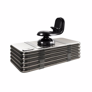 Automobilinis universalus telefono laikiklis Wozinsky WMH-03 tvirtinamas ant ventiliacijos grotelių, magnetinis, juodas