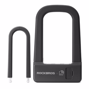 Rockbros RBNS1 SMART dviračio spyna su NFC skaitytuvu - juoda