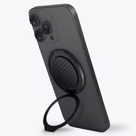 Uniq Gripfit Premium 360 magnetinis laikiklis su atrama – juodas / anglies juodas