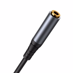 Audio kabelis Joyroom SY-A09 3,5mm (M) to 3,5mm (F) 1.2m juodas