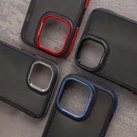 Crystal juodas dėklas for iPhone 16 6,1" raudonas