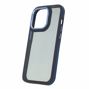 Crystal juodas dėklas for Xiaomi Redmi Note 14 5G (Global) mėlynas