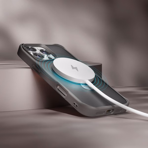 Etteri Matt Mag Ring Чехол для iPhone 17 Pro Max серый