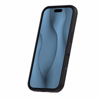 Silikoninis Thin Mag dėklas for iPhone 17 6,3" juodas
