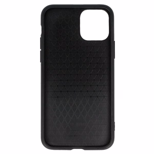 Tel Protect CARBON dėklas telefonui Iphone 11 Pro juodas su raudona juostele