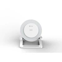 "Devia" "Bluetooth" garsiakalbis IM-3 su 15 W belaidžiu įkrovikliu ir šviesiai balta spalva