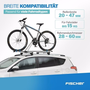 Dviračio stogo laikiklis Fischer Xtreme