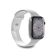 Puro Icon silikoninis dirželis Apple Watch 38/40/41 mm - baltas (2 vnt.)