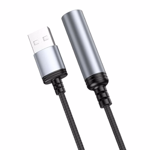 Hoco cigarette lighter USB (UA30) 0.3m