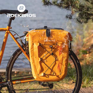 Rockbros 30140022003 vandeniui atsparus dviračio bagažinės krepšys, oranžinis