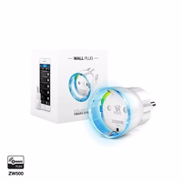 Fibaro FIBEFGWPF-102-5 maitinimo kištukų adapteris F tipas Balta