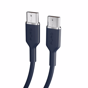 Puro ICON USB-C - USB-C laidas 1.5m - tamsiai mėlynas