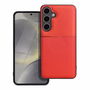 NOBLE dėklas telefonui SAMSUNG S24 Plus raudonas