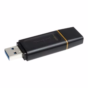 KINGSTON 128GB USB3.2 Gen1 DataTraveler Exodia Juodas + Geltonas