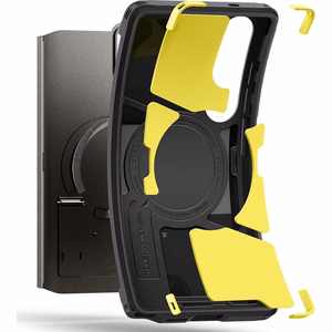 Spigen Tough Armor MagSafe Dėklas telefonui Samsung Galaxy S25 Ultra - pilkas