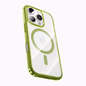 Benks Magnetic Lucent Pro dėklas iPhone 16 Pro žalias